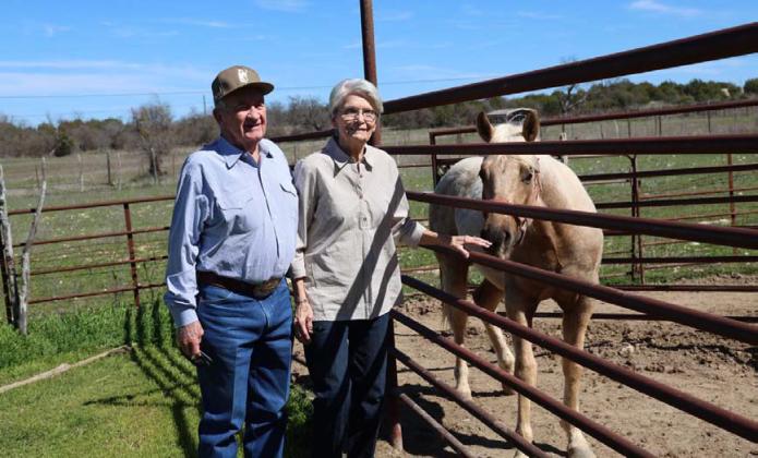Ronny and Sue Ellen Bumpus have spent over 50 years investing themselves in the raising, training and breeding of quality horses. They are being recognized in March by the American Quarter Horse Association as a Legacy Breeder. JOYCESARAH MCCABE | DISPATCH RECORD