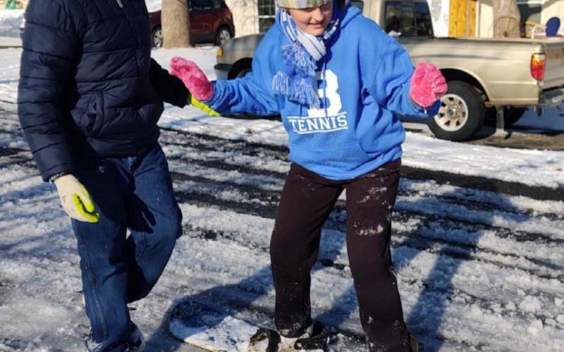 Good deeds, resourcefulness show through brutal weather