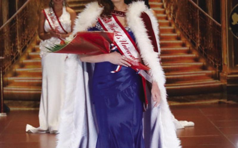 McKenna Harpster was crowned the 2027 World’s Universal Girl at the Our Little Miss World Competition held in Nashville, Tennessee. COURTESY PHOTO