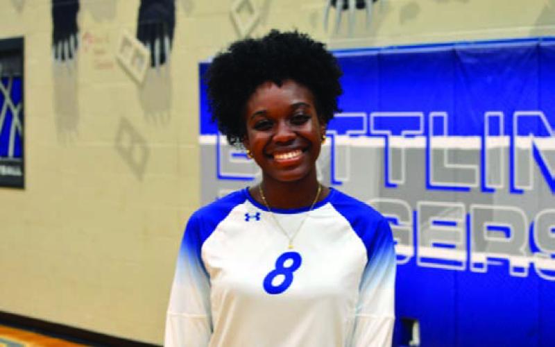 Name: Angelina Davis Class: Junior Sport: Volleyball Favorite Athlete: Sha’carri Richardson Favorite Hobby: Running, volleyball Favorite Food: Chicken alfredo Favorite Movie: Voicemails for Isabelle