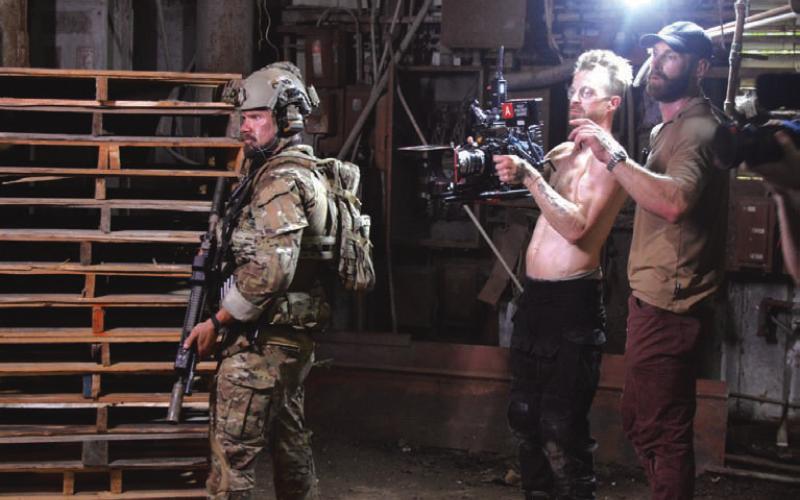 Filming for the short film “The Weapon” took place Friday at Brown Feed Store in Lampasas. The film is written by Chase Kuker, from a story by Cody Bobay. Director and producer Jordan Kuker said the short film is a proof of concept intended for a feature movie and is meant to showcase Lampasas as a filming destination. ERICK MITCHELL | DISPATCH RECORD