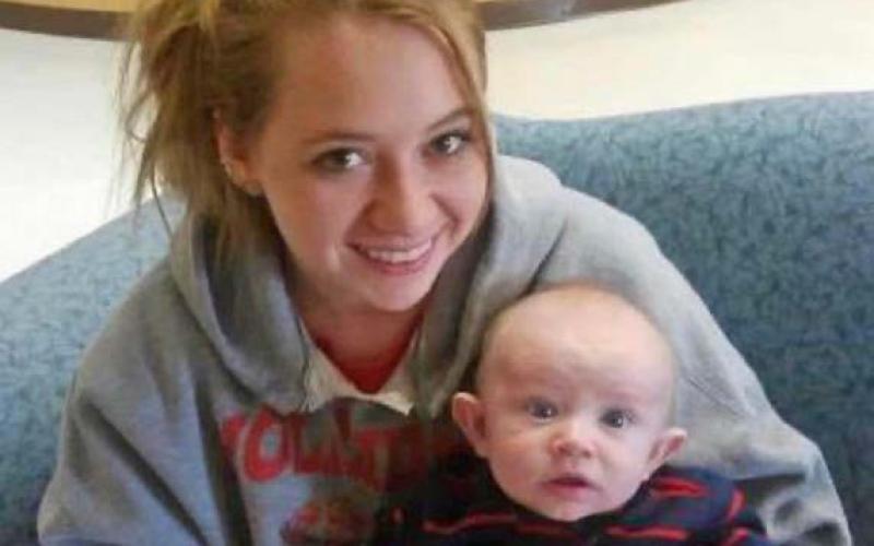 Corinna Pope is pictured here with her son, Dante Chadwick, in his infancy. courtesy photo