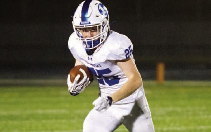Freshman running back Housten Hill makes his varsity debut against Gatesville. ANA SOFIA MEYER | DISPATCH RECORD