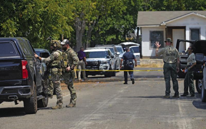 In late August, multiple law enforcement entities responded to Cameron Drive in Lampasas after a shooting was reported. Violent domestic incidents spiked over the summer months, county officials said. FILE PHOTO