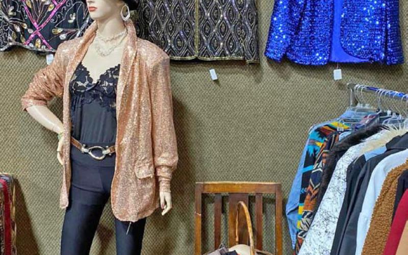 The Lometa Shared Blessings-Works of Mercy Thrift Shop carries gently used clothing and shoes as well as some home goods. Garment donations at the thrift shop are refreshed each week on Wednesdays. courtesy photo