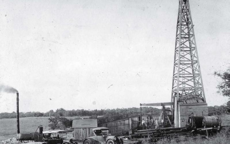 St. Mary’s Well was one of the early ones listed on A.R. Harvey’s oilfield reports. court esy photo