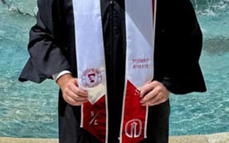 Conner Keele has completed his degree at Trinity University. courtesy photo