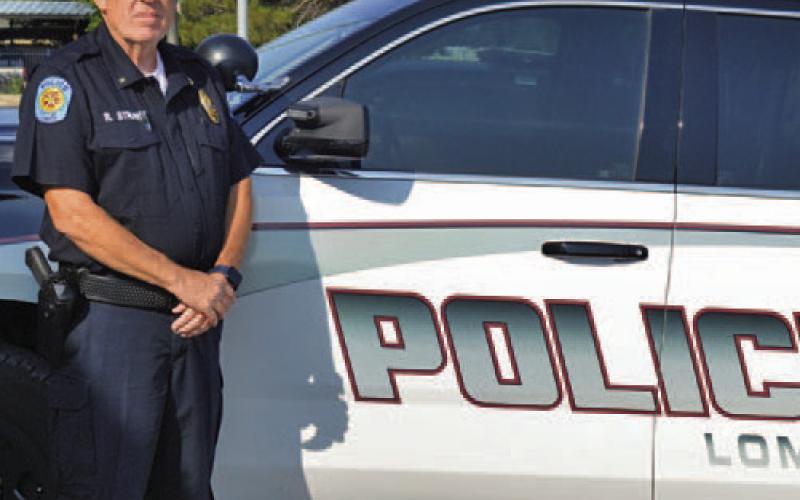 Police Chief Ronnie Strain came to Lometa in August 2024 after spending 25 years with the Hays County Sheriff’s Department. ERICK MITCHELL | DISPATCH RECORD