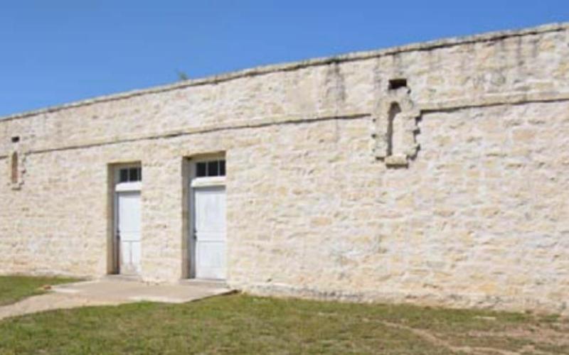 The former Lampasas Colored School building on College Street is one of the structures considered by the Lampasas City Council for renovation.. MONIQUE BRAND | DISPATCH RECORD
