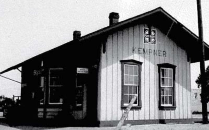 The Atchison, Topeka and Santa Fe railways once were active near the community of Kempner. COURTESY PHOTO