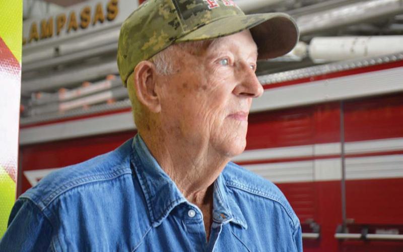 Lampasas Volunteer Fire Department Assistant Chief Randy Lake will retire next week after his 38-year tenure with the department. monique brand | dispatch record