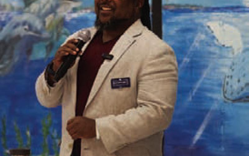 Justin Early is running for the District 31 congressional seat. HUNTER KING | DISPATCH RECORD