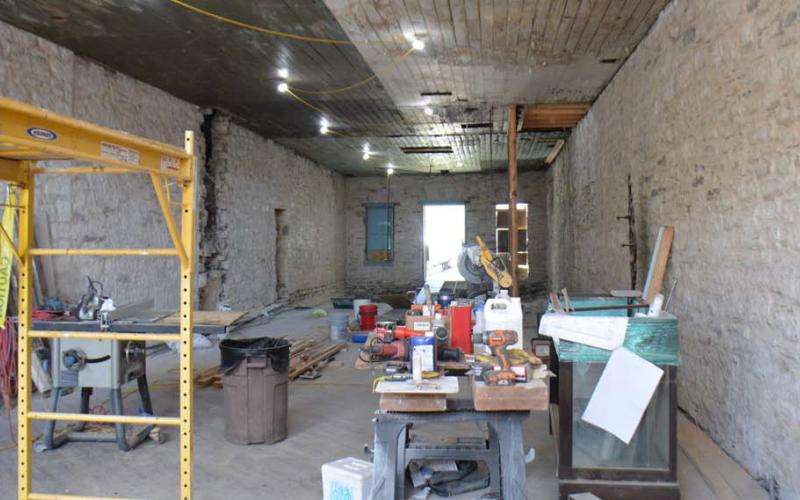The echoes of Lampasas’ ancestors might be heard against the thick limestone walls of 513 E. Third St., a building that has been around since the early days of the downtown Lampasas square. ALEXANDRIA RANDOLPH | LAMPASAS DISPATCH RECORD
