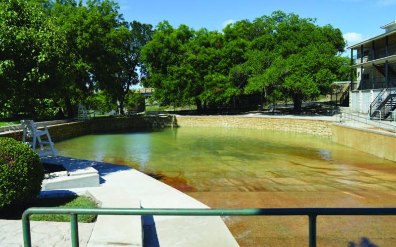 ERICK MITCHELL | DISPATCH RECORD The city has had to close the Hancock Springs Free-Flow Swim Area because of poor water clarity.