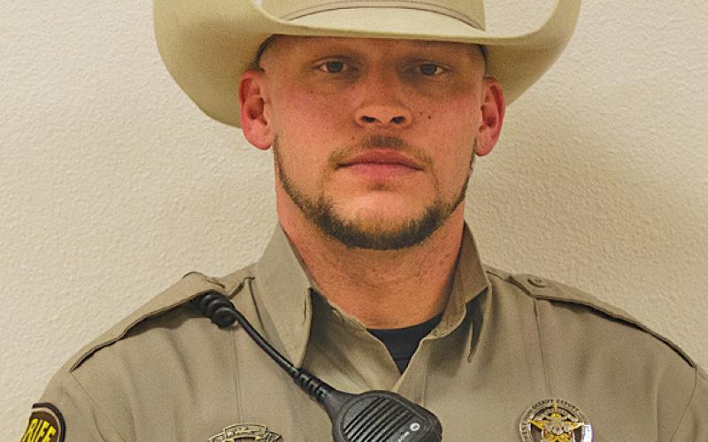 hunter king | Lampasas Dispatch Record Lampasas County Sheriff’s Deputy Jason Collins is credited with the rescue of a woman who was stranded in sub-freezing temperatures early last Friday morning.