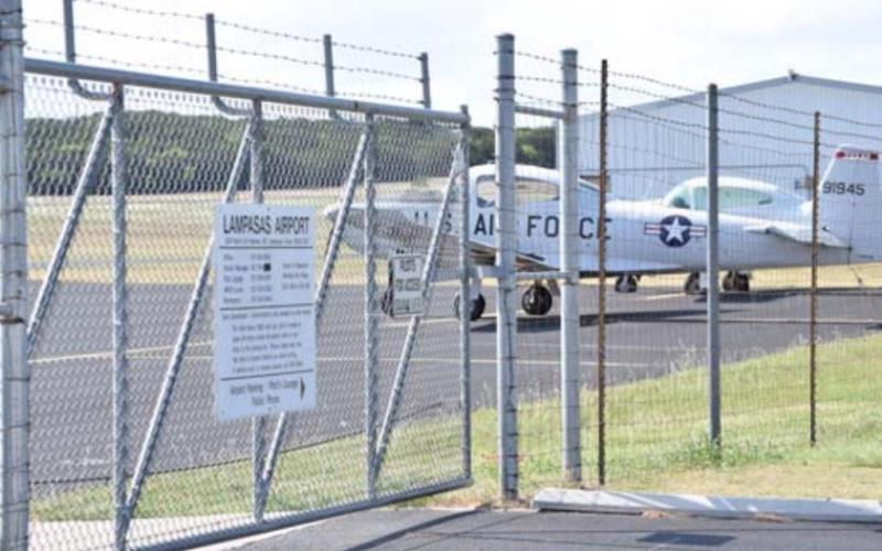 The Lampasas City Council voted to develop a master plan for growth of facilities at the Lampasas Municipal Airport. ALEXANDRIA RANDOLPH | DISPATCH RECORD