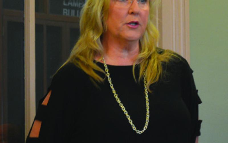 County Auditor Tragina Tallant said the new budget is up 22% from last year. ERICK MITCHELL | DISPATCH RECORD