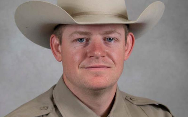 Hunter Witcher, a recent Texas Parks and Wildlife Department Game Warden Academy graduate, has been active in the recovery of missing persons following the devastating flooding in Travis County and surrounding areas. court esy photo | Texas Parks and Wildlife Depart ment