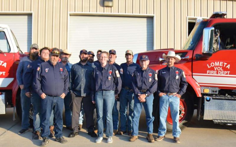 Lometa Volunteer Fire Department has new truck in service