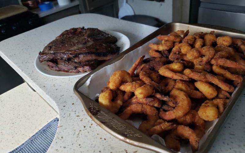Animal fat like what is found in steak marbling or seafood fried in vegetable-sourced oil is a triglyceride, a compound of fatty acid that also is found in the human bloodstream. Alexandria Randolph | dispatch record