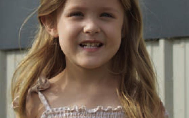 Maeve Ramsour Age: 5 Parents: Maxwell and Mary Ramsour