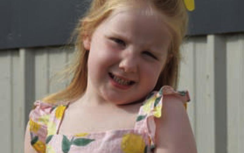 Laykin Vann Age: 5 Parents: Logan and Magan Vann
