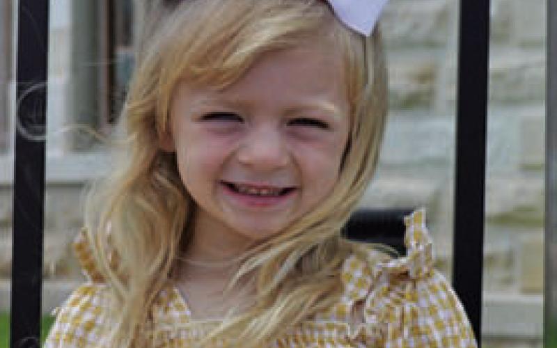 Harper Vickers Age: 5 Parents: Kaitlynd Dulkoski and Kenneth Vickers