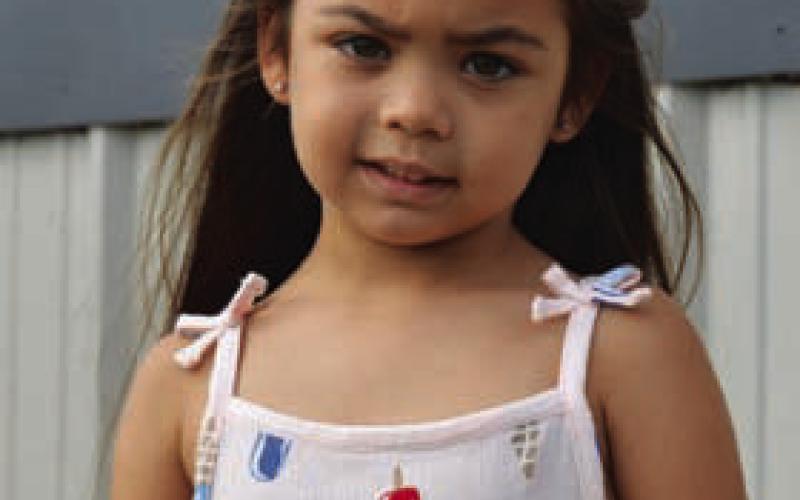 Ellie Marquez Age: 4 Parents: Luis and Raegan Marquez