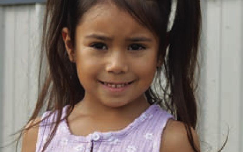 Felisa Menendez Age: 5 Parents: Aliana Menendez and Jorge Pena