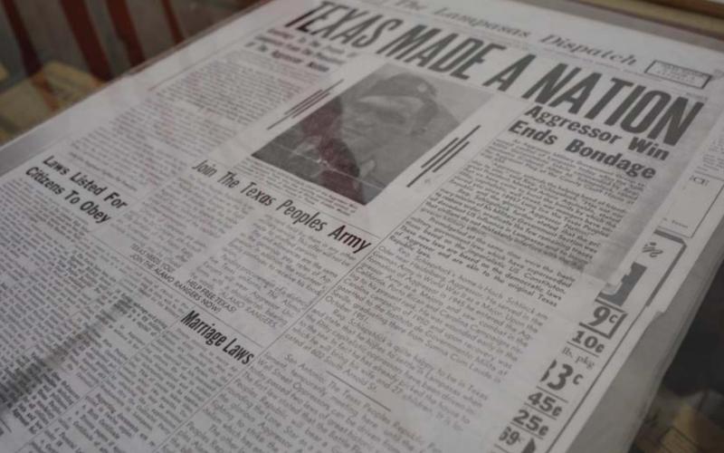 The Lampasas Dispatch was in on the “invasion” as well. monique brand | dispatch record