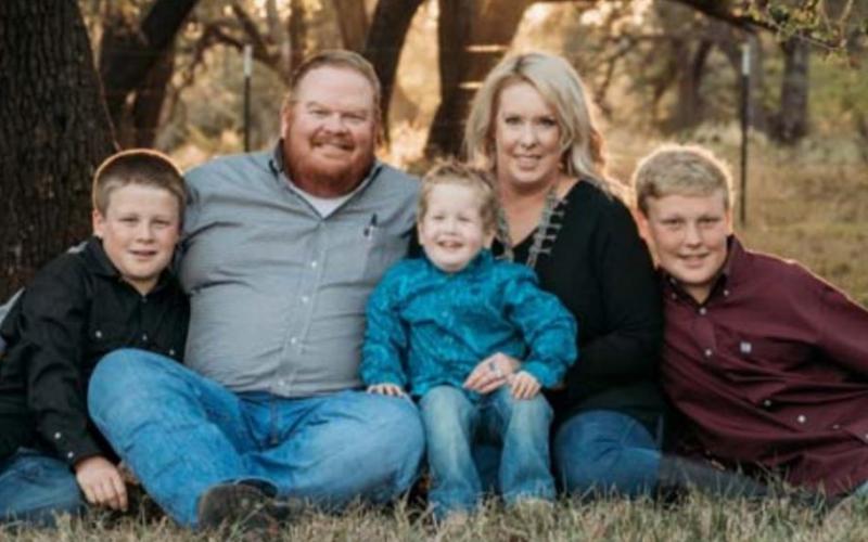 Dr. Kelli Isom co-owns Isom Veterinary Hospital with her husband Trampus. They are pictured here with their sons, from left, Cayhil, Olson and Preston. COURTESY PHOTO