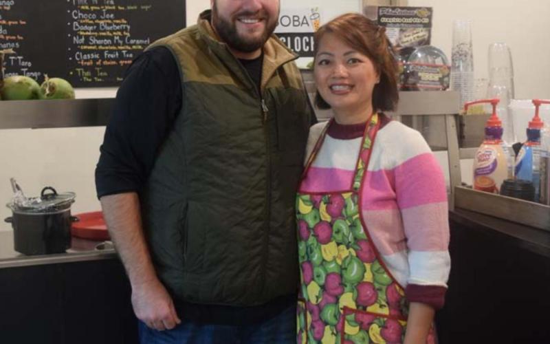 Joseph and Anh Trousdale, who have been Lampasas residents the past four years, have opened a storefront to sell their at-home pho soup kits and other traditional Vietnamese treats. ALEXANDRIA RANDOLPH | DISPATCH RECORD