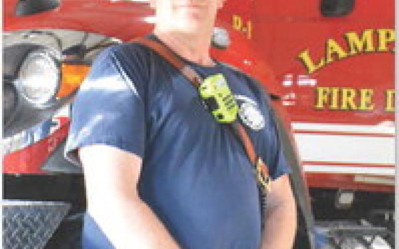 Tim Weinrick started his role as the new Lampasas Volunteer Fire Department Assistant Chief on Oct. 4. ALEXANDRIA RANDOLPH | DISPATCH RECORD