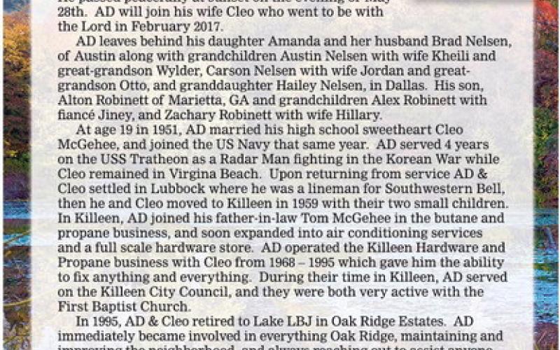 Arbie Dee "AD" Robinett