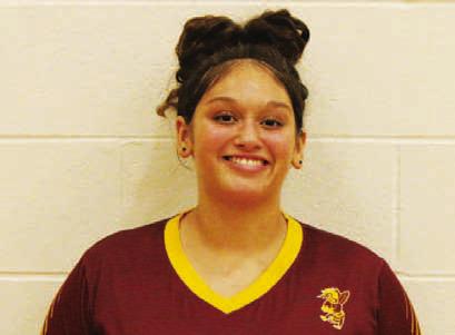 Name: Katie Palacio Class: Sophomore Sport: Volleyball and Tennis Favorite School Subject: English Favorite Vacation: Florida One Person To Meet: Kevin Hart Main Goal This Season: To get better
