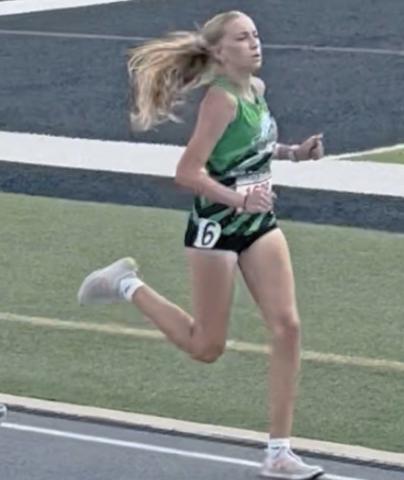Hadlee McCorkle has competed in track since around age 5, running in prestigious events like the Clash of Texas -- which featured over 2,000 runners. COURTESY PHOTO