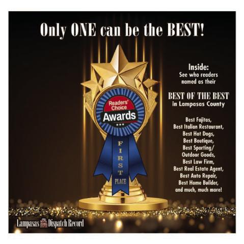 Here is a look at the 2026 Best of the Best Reader’s Choice cover. Dispatch Record readers have the opportunity to highlight their favorite people and business services across the county. Time will tell who rises to the top! FILE PHOTO