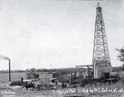 St. Mary’s Well was one of the early ones listed on A.R. Harvey’s oilfield reports. court esy photo