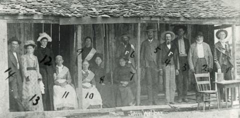 Lampasas is considered the birthplace of the Farmers’ Alliance advocacy group, which at one time boasted a membership of 3 million. This photo, which appears in “Lampasas County, Texas: Its History and Its People Volume I,” shows the meeting place of the Pleasant Valley Farmers Alliance, believed to be the former Donelson Creek School. courtesy photo