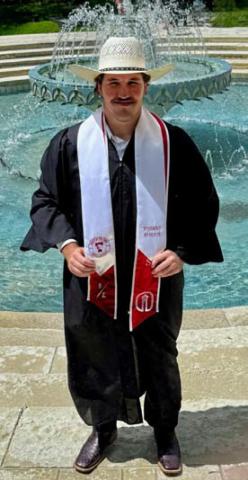 Conner Keele has completed his degree at Trinity University. courtesy photo
