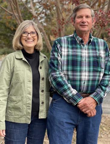 Dr. Neal Leavell and his wife, Cherie, consider themselves blessed to live and have raised their family in Lampasas. The couple remain active in many civic causes. COURTESY PHOTO