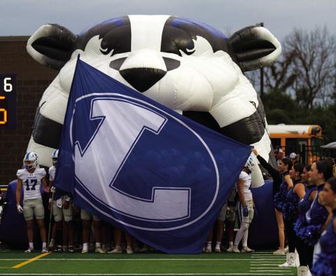 HUNTER KING | DISPATCH RECORD The Rocking L will fly one more time at Badger Field tonight against Marble Falls.