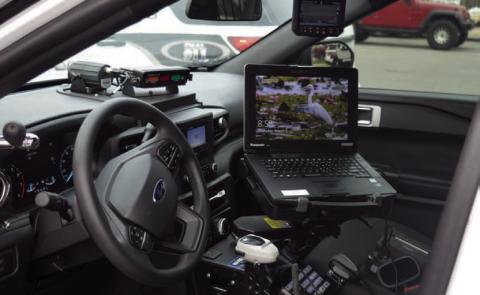Upgraded wireless connectivity will be added to all Lampasas Police Department patrol vehicles to provide better internet functionality for officers’ use. ERICK MITCHELL | DISPATCH RECORD