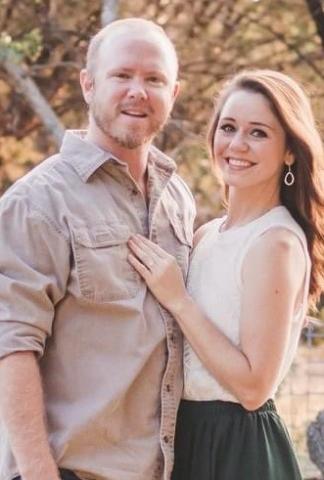 COURTESY PHOTO Lampasas High School graduate Dale Hull is pictured with his wife. He is undergoing treatment for stage 4 cancer.