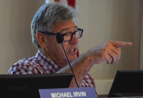 EDC director Michael Irvin said Vision Lampasas needs to do a better job raising its own funds from the community. ERICK MITCHELL | DISPATCH RECORD