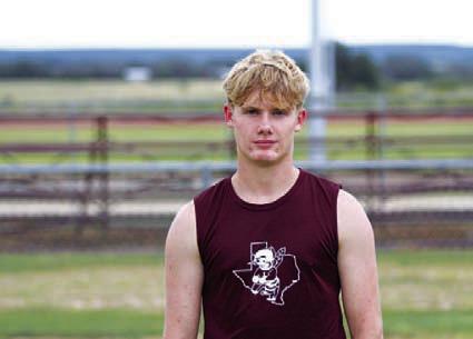 Name: Easton Hamilton Class: Junior Sport: Football, Tennis and Track Favorite Teacher or Coach: Mr. T Favorite Place in Town: Whataburger One Person You Look up To: N/A Main Goal This Season: Be better than last year