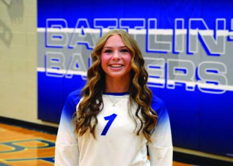 	Name: Aimee Weinheimer Class: Sophomore Sport: Volleyball Favorite Athlete: Lexi Rodriguez Favorite Hobby: Lifting Favorite Food: Chips and queso Favorite Movie: Top Gun
