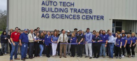 School district celebrates new facilities at high school