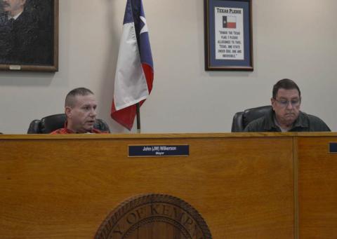Mayor John Wilkerson said sales tax revenues can be utilized to make improvements to Pecan Street and Pedernales Lane, although there is not enough revenue to also work on Pecos Lane. Erick Mitchell | Dispatch Record
