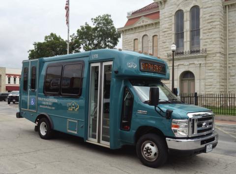 Changes have been made to the transportation services available to Lampasas County residents by “The HOP.” A revised funding request has been approved by the county that will help return the bus service to rural residents in 2026. ERICK MITCHELL | DISPATCH RECORD